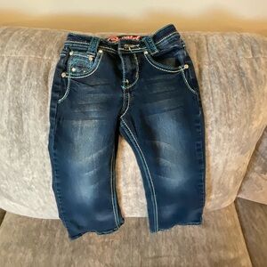 Girls size 5T Cowgirl Hardware Jeans